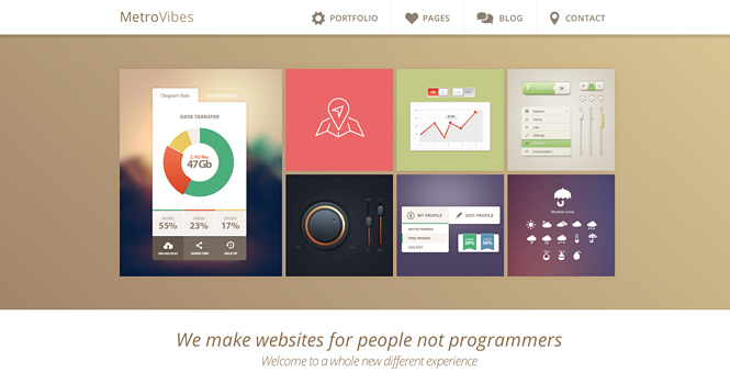 Metro WordPress Theme