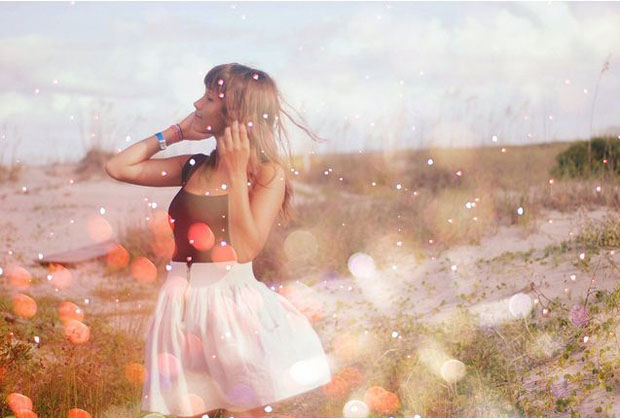 Girl with Bokeh