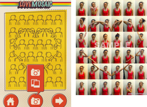 LoveMosaicFull Love Mosaic App