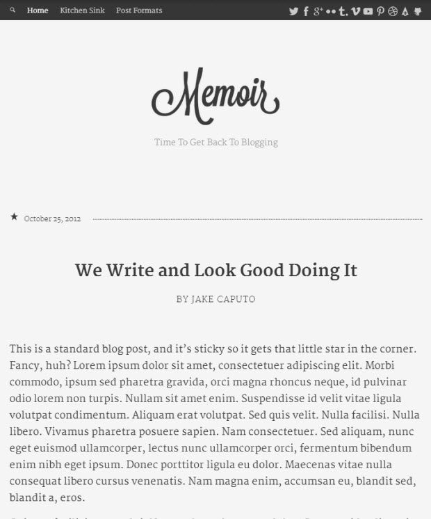 Memoir