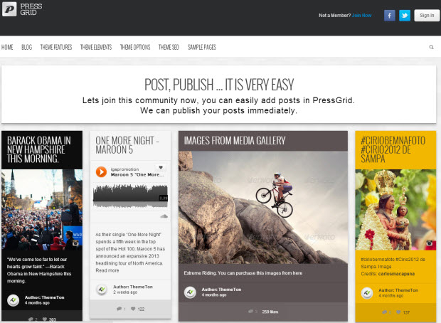 PressGrid